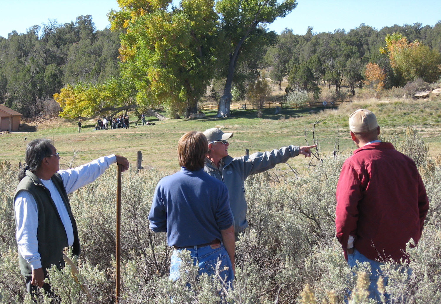 Locating fields during the 2007 PFP meetings.